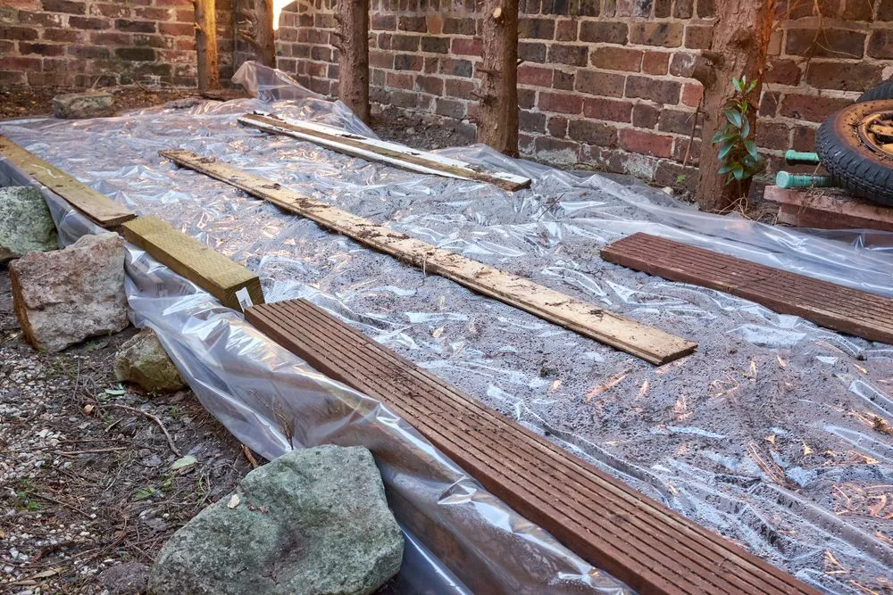 Soil solarization can be done in home gardens (Credits: Nigel Wiggins/Shutterstock)