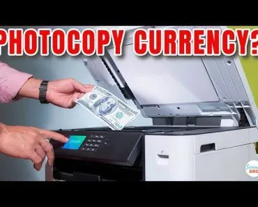 Why CAN'T You 'Photocopy' Money?