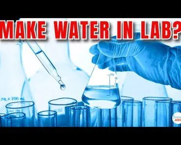 Can You 'Make' Water in a Lab?