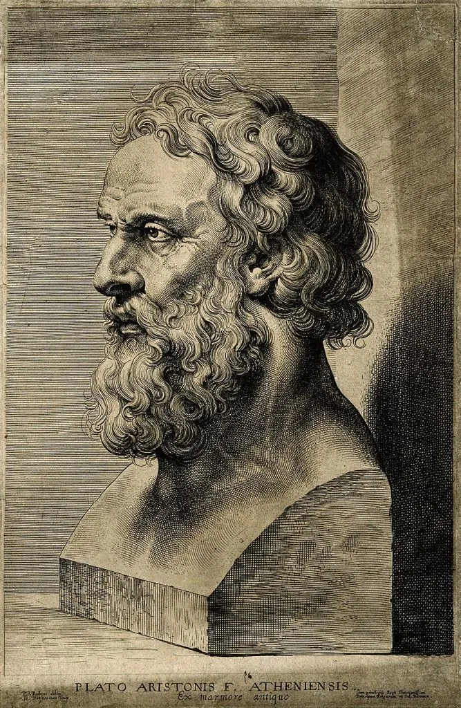 Plato’s dialectics, exemplified through Socratic dialogues, involve a back-and-forth debate between Socrates and his interlocutors, leading to a progression from less sophisticated to more refined philosophical views. (Credits: Wikimedia Commons)