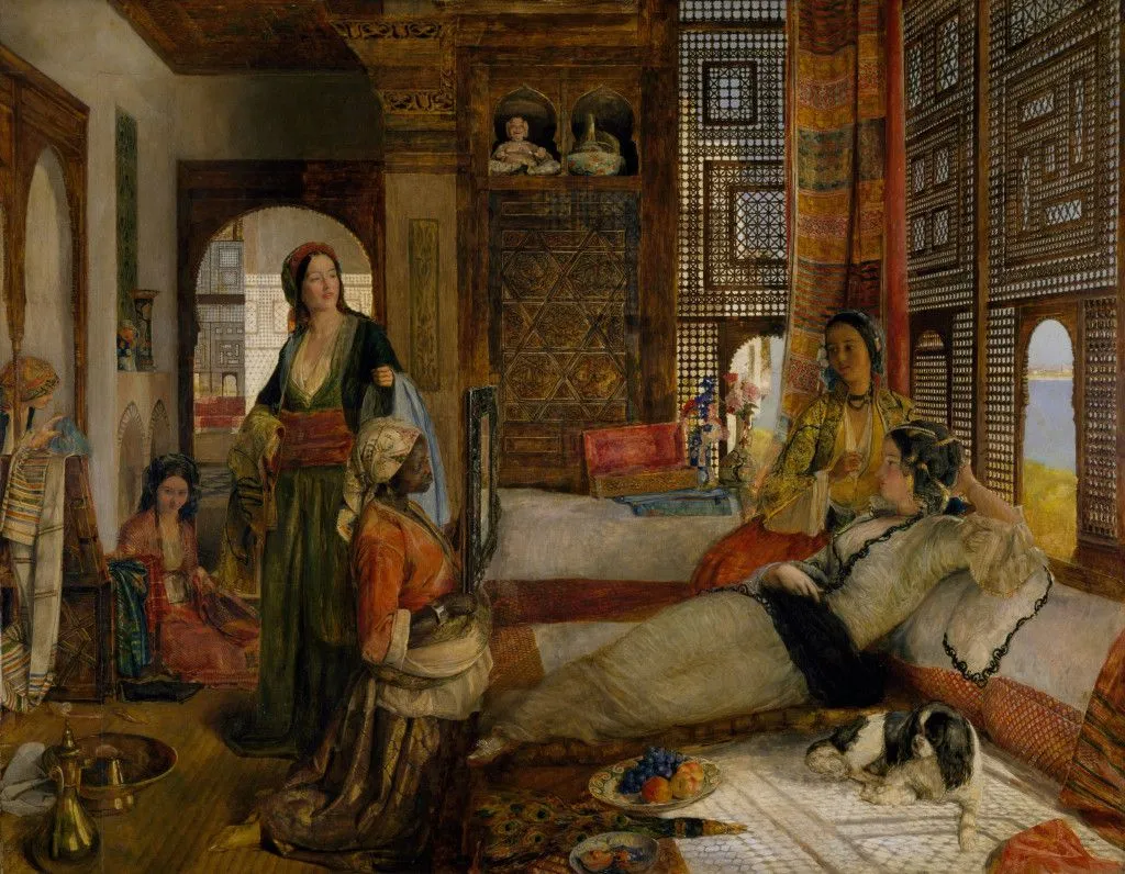Paintings like this (The Harem) showed the East through the West’s eyes. (Credits: Photo by Birmingham Museums Trust on Unsplash)