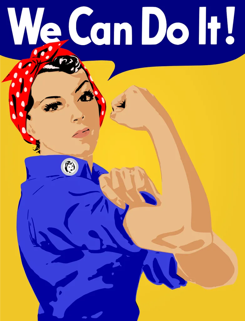 Workplace equality became important as more and more women joined the workforce. (Credits: Image by OpenClipart-Vectors from Pixabay)