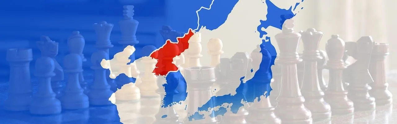 Korea became the chessboard for Cold War politics to play out. (Credits: Image by Gerd Altmann from Pixabay)