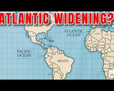Why Is The Atlantic Ocean Widening While The Pacific Ocean Is Shrinking?